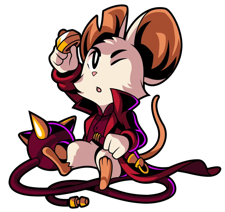 Mina repairing the Nightstar
